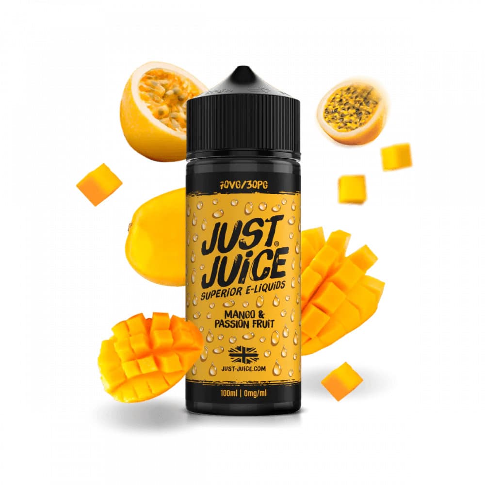  Mango & Passion Fruit Just Juice 100ml E-Liquids
