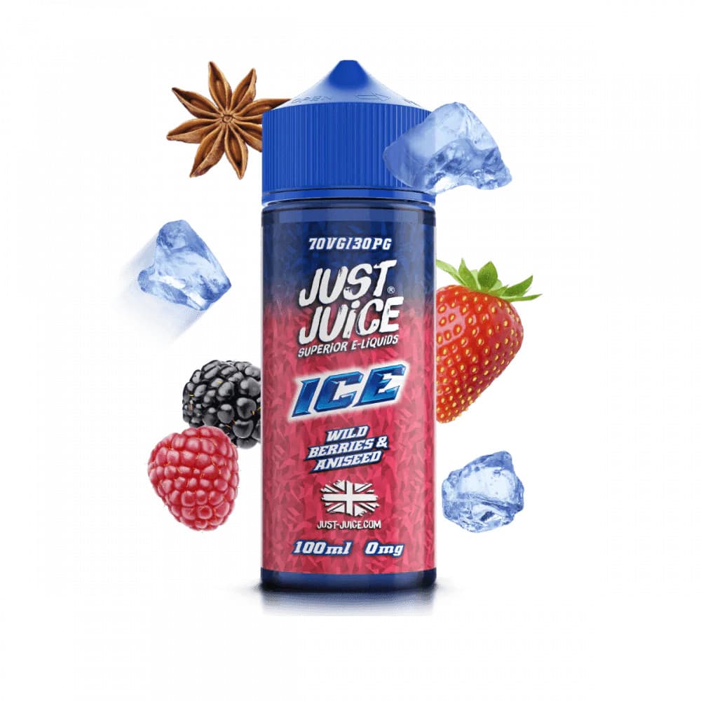 Wild Berries & Aniseed Ice Just Juice 100ml E-Liquids