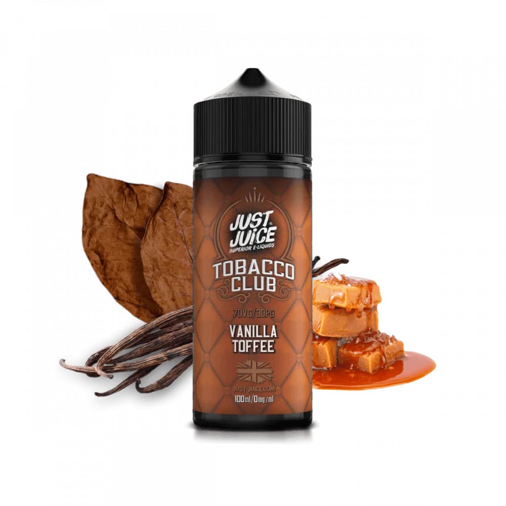  Vanilla Toffee Toabacco Just Juice 100ml E-Liquids