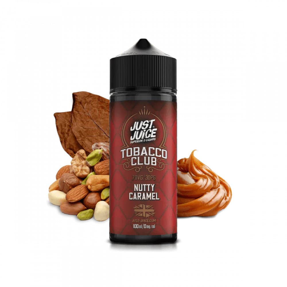  Nutty Caramel Tobacco Just Juice 100ml E-Liquids