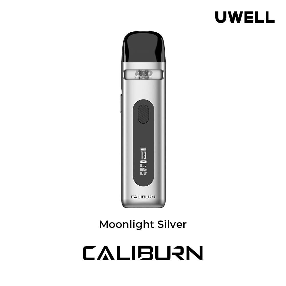  Moonlight Silver Uwell Caliburn X Pod Vape Kit