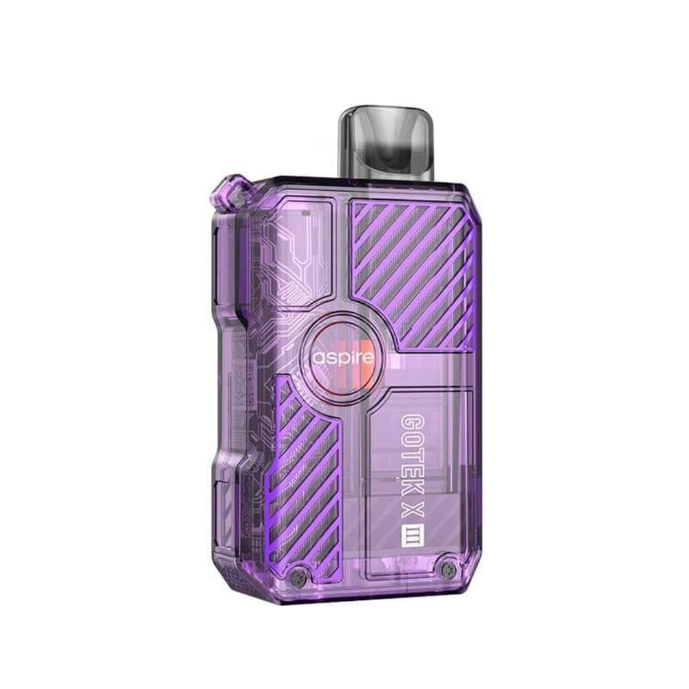  Purple Aspire Gotek X III Pod Vape Kit