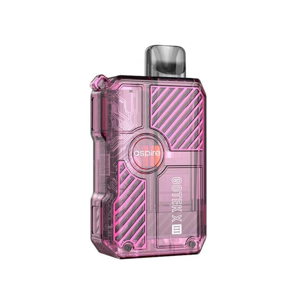  Pink Aspire Gotek X III Pod Vape Kit