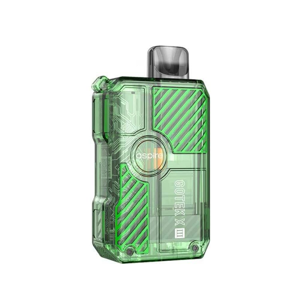  Green Aspire Gotek X III Pod Vape Kit