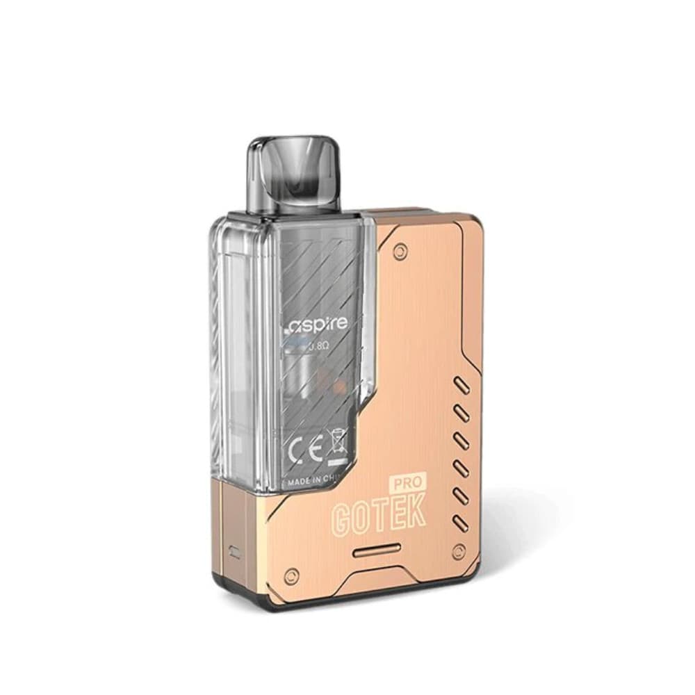  Rose Gold Aspire Gotek Pro Pod Vape Kit
