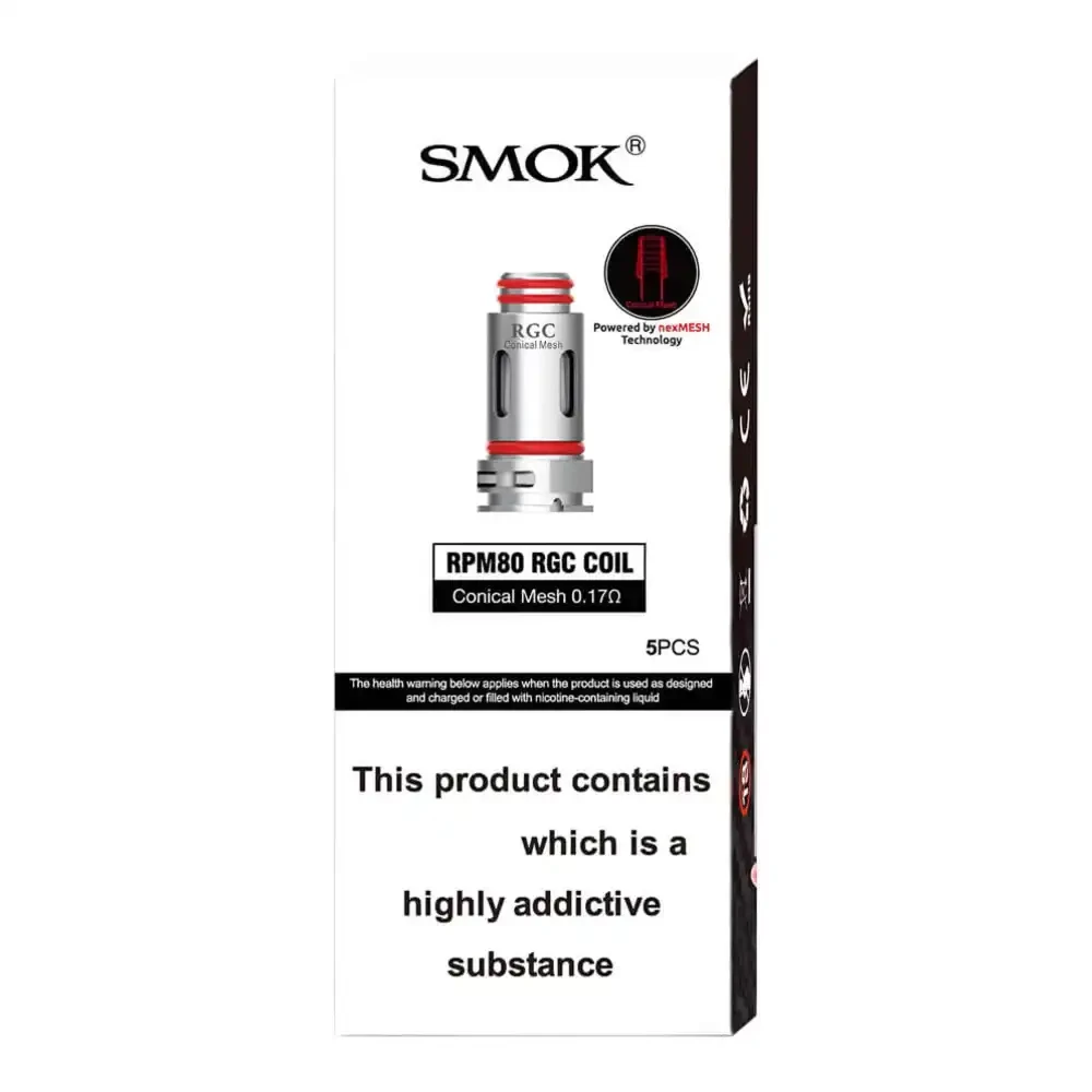  0.17ohm Smok RPM80 RGC Coils 5 Packs