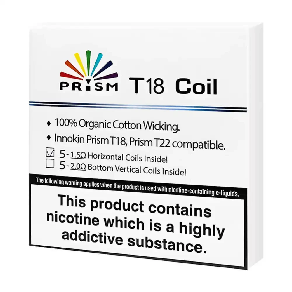  1.5ohm Innokin Endura T18E Coils 5 Packs
