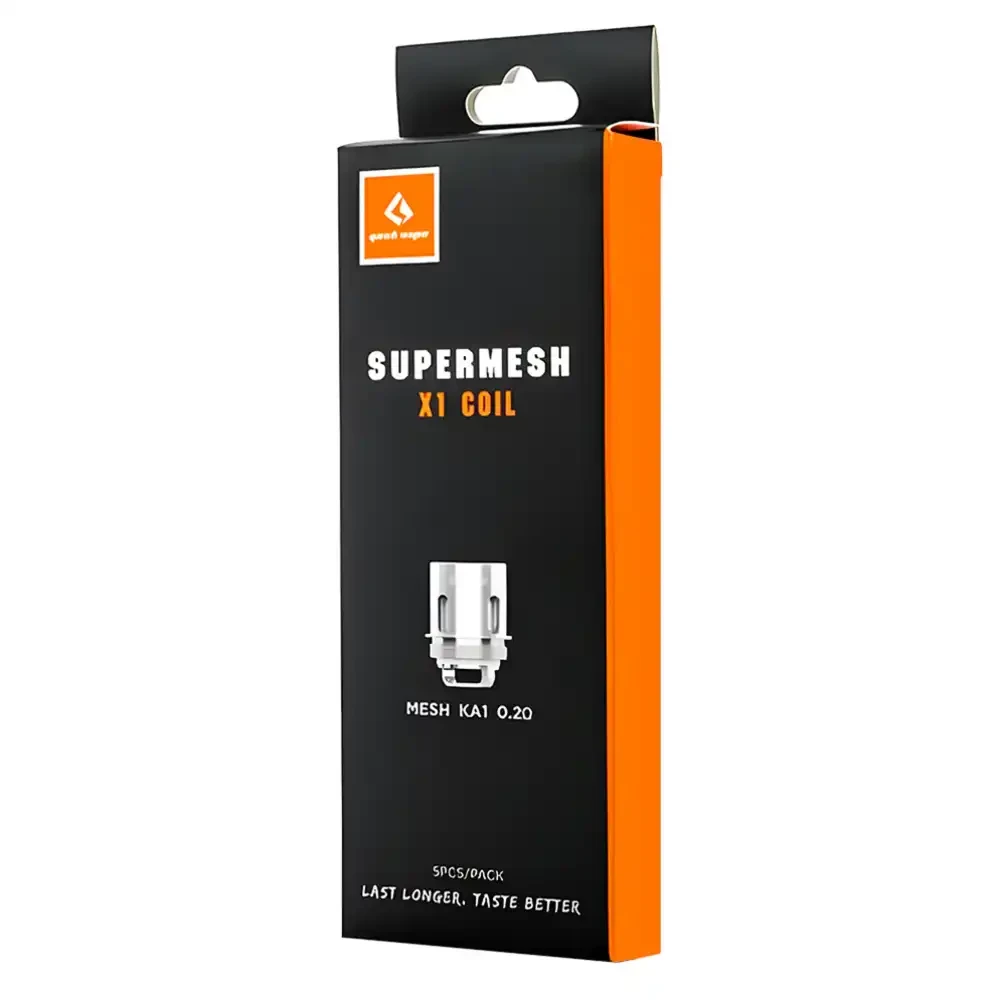  0.2ohm Mesh Geekvape Supermesh Coils 5 Packs