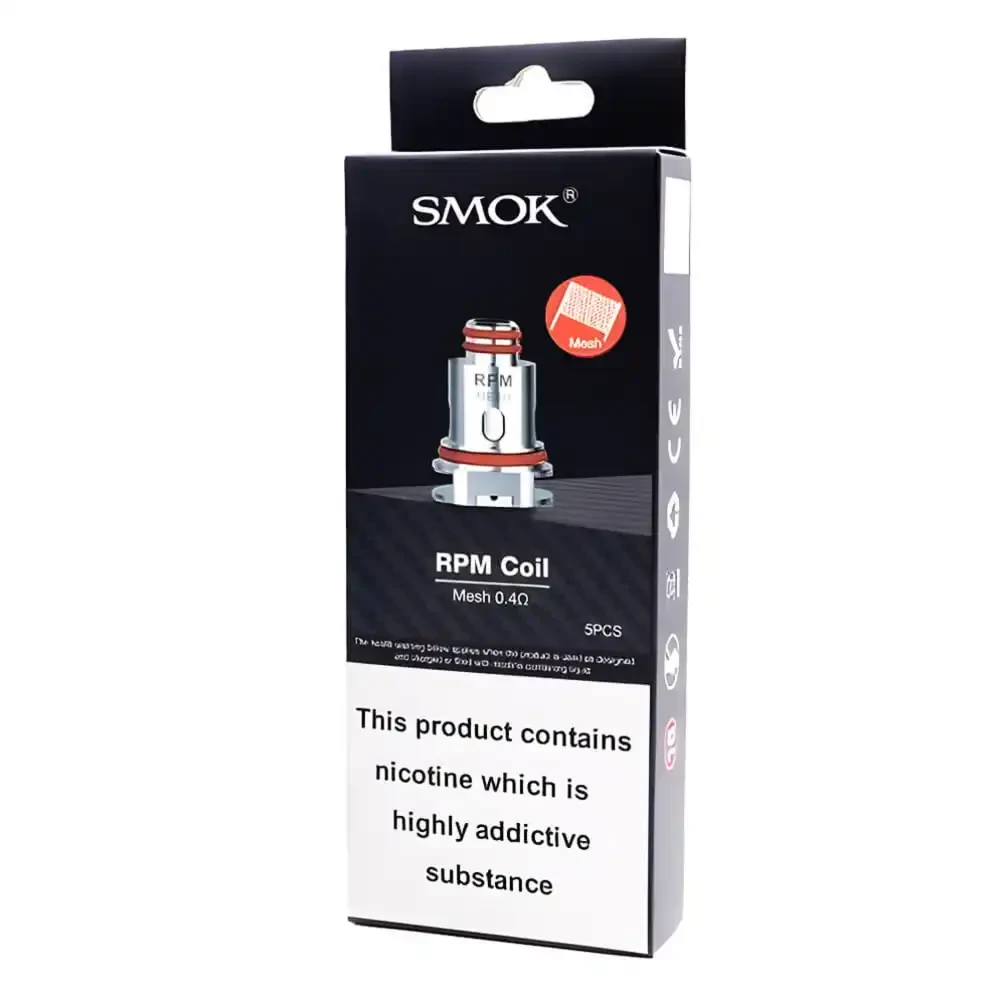  0.4ohm Mesh Smok RPM Coils 5 Packs