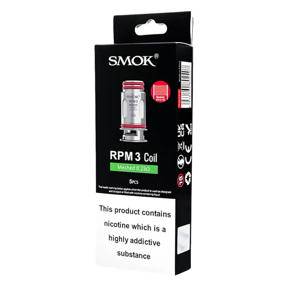  0.23ohm Smok RPM 3 Coils 5 Packs