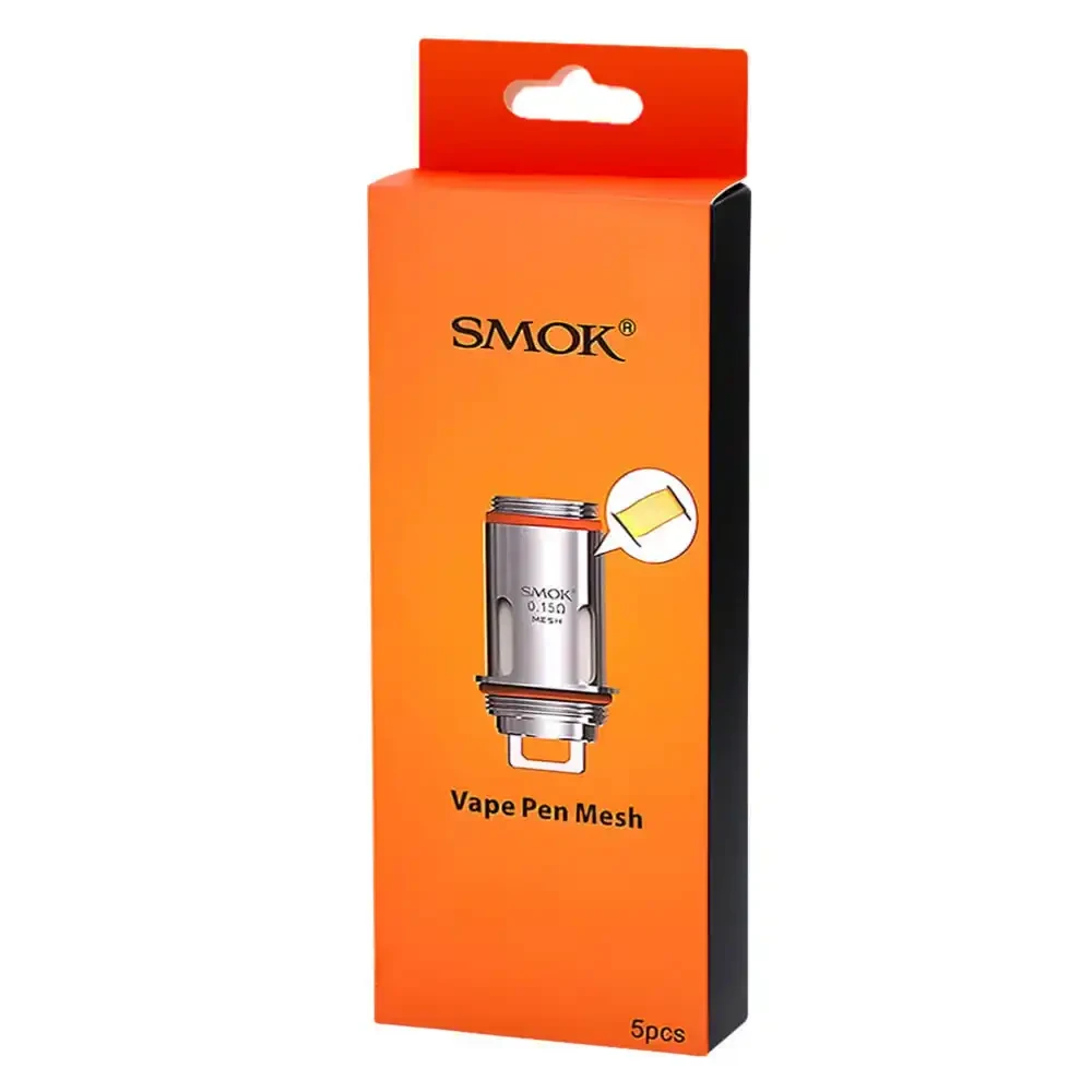  0.15ohm Smok Vape Pen 22 Coils 5  Packs