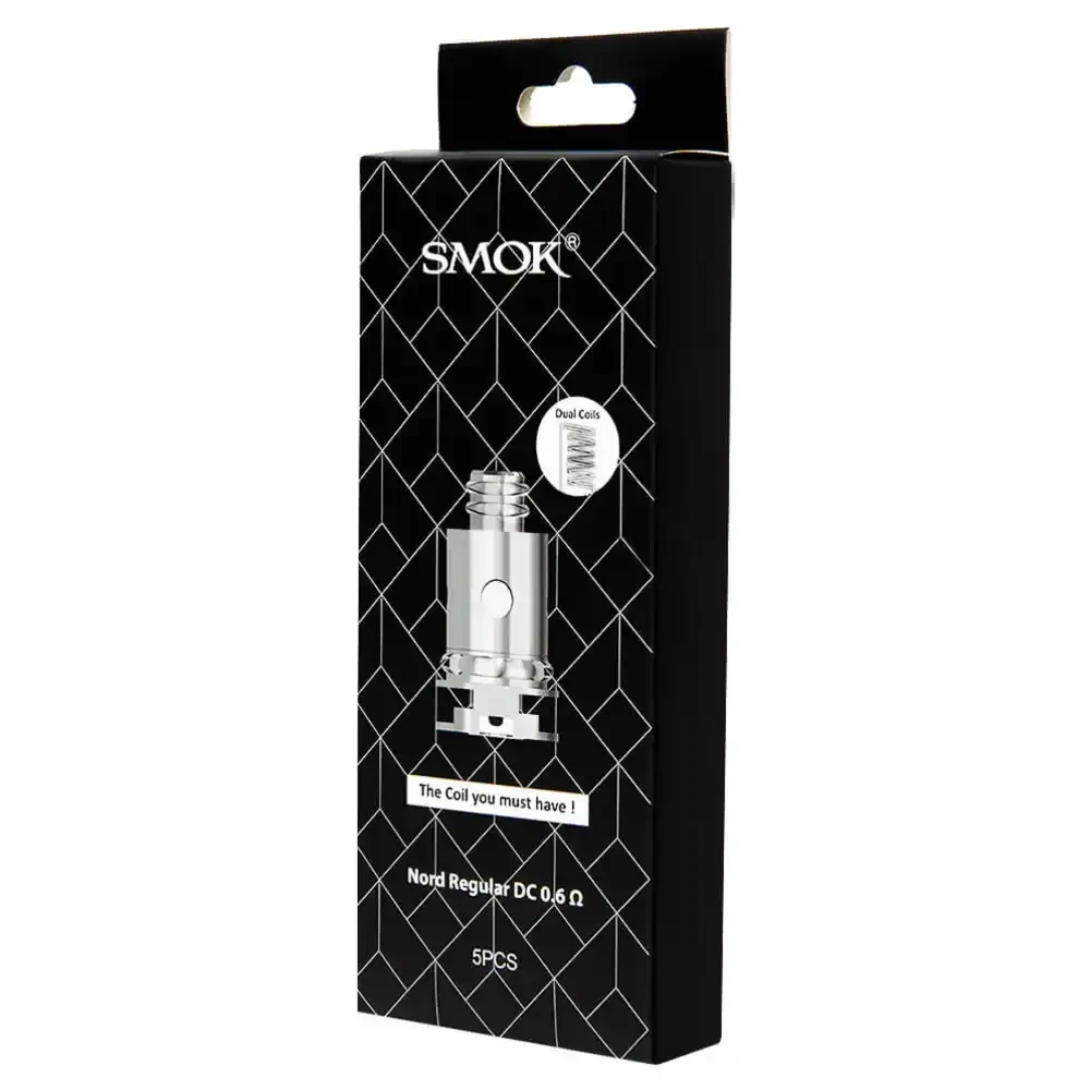 Dc Mesh 0.6ohm Smok Nord Series Coils 5 Packs