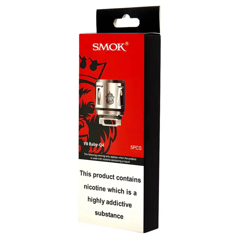  V2 Baby Q4 0.4ohm Smok V8 Baby Coils 5  Packs