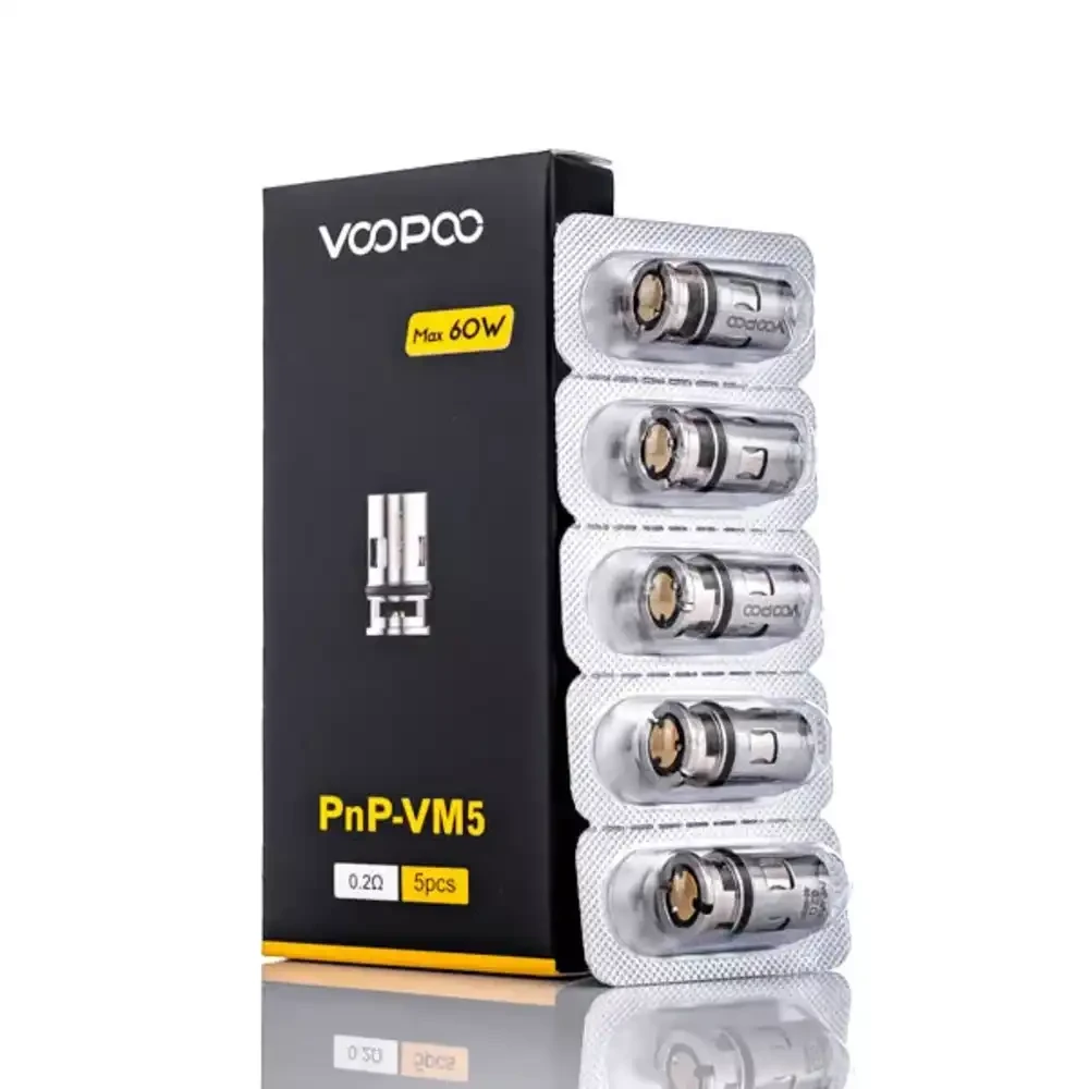  0.2ohm Voopoo Pnp VM5 Coils 5 Packs