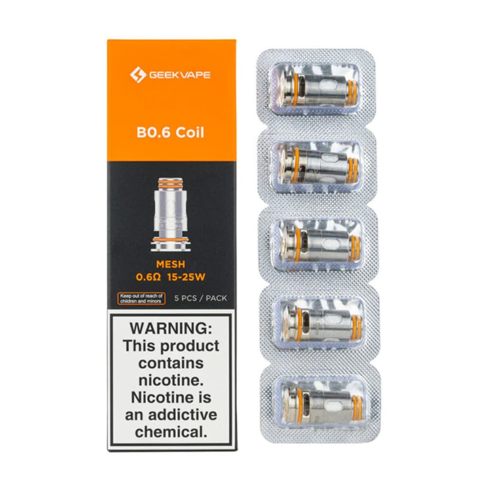  0.6ohm Geekvape B Series Coils 5 Packs