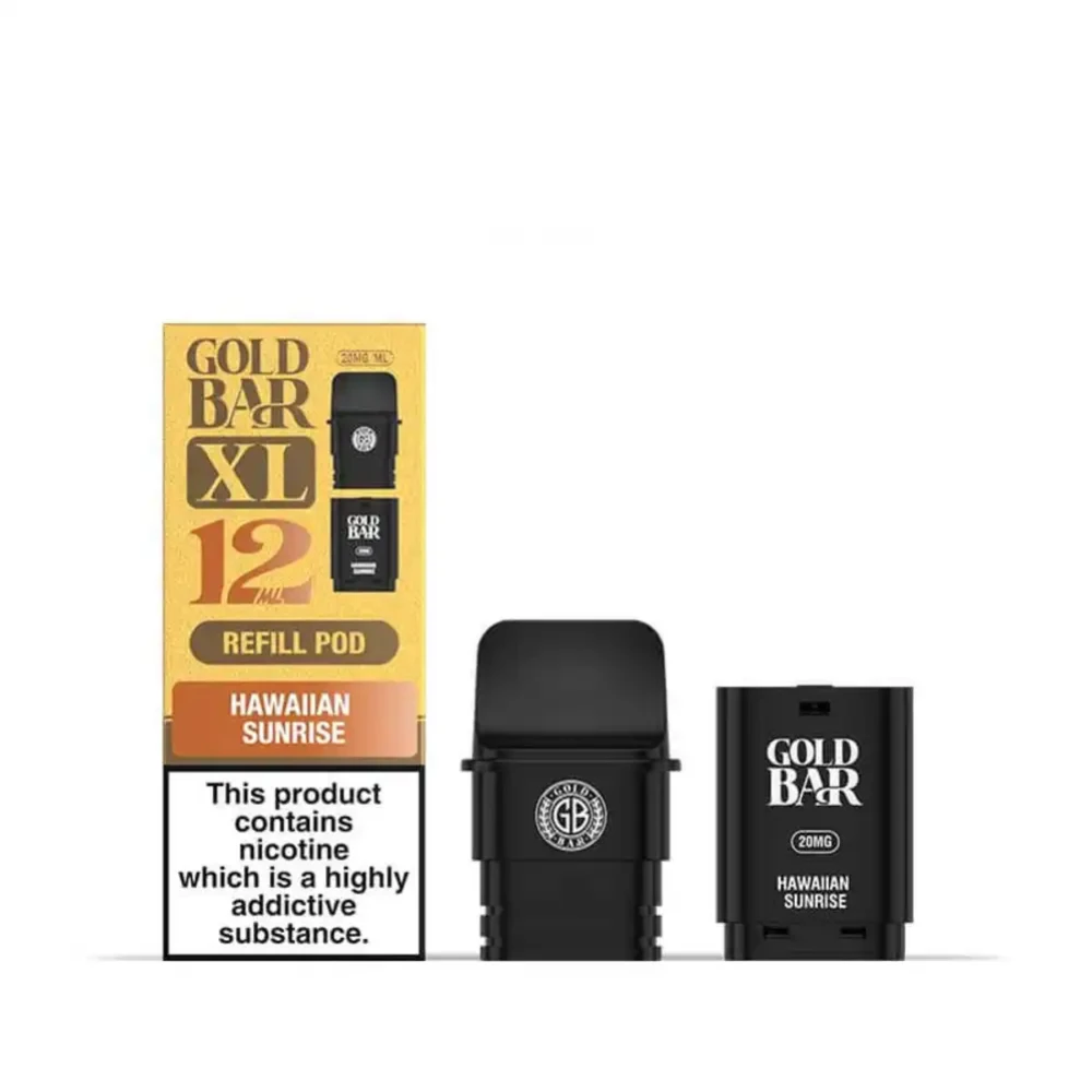  Hawaiian Sunrise Gold Bar XL 10k Refill Pods