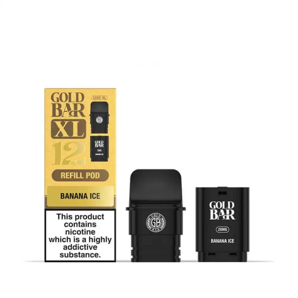  Banana Ice Gold Bar XL 10k Refill Pods