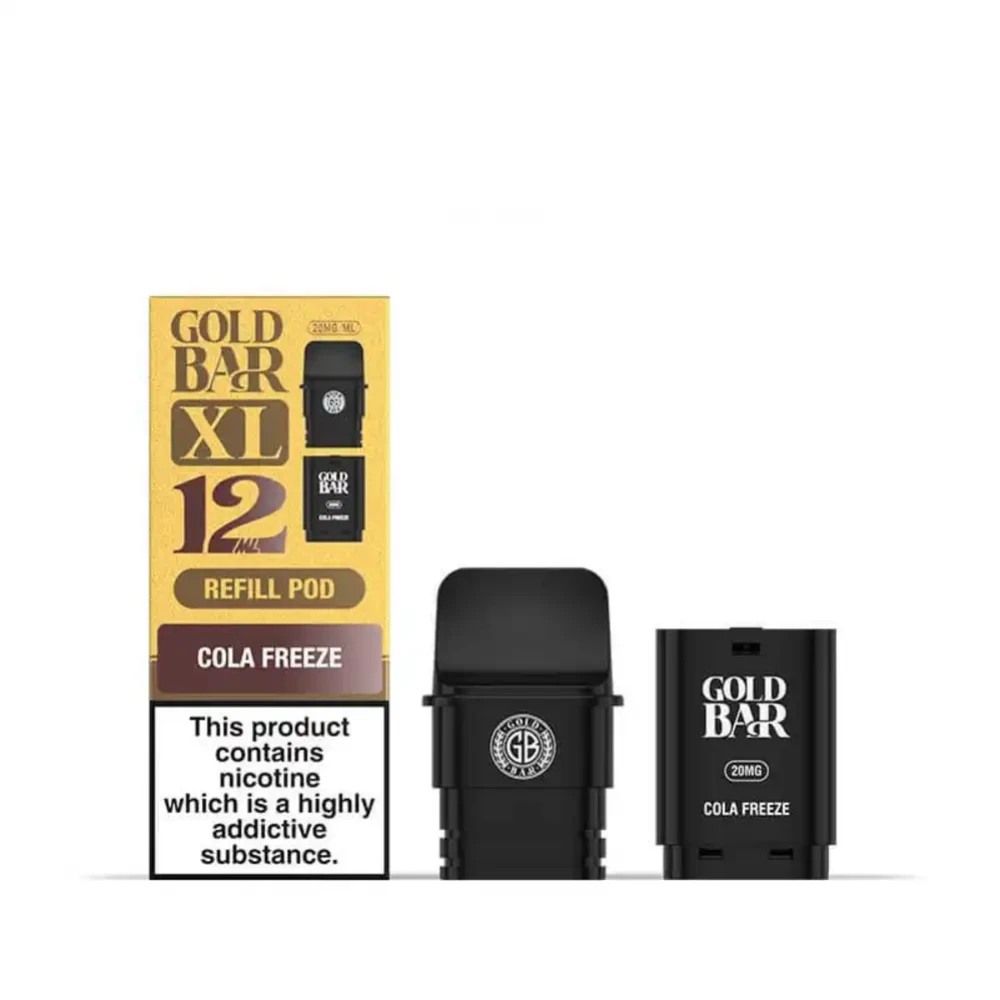  Cola Freeze Gold Bar XL 10k Refill Pods