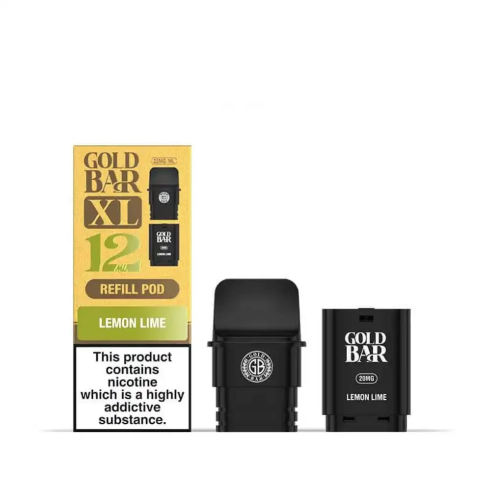  Lemon Lime Gold Bar XL 10k Refill Pods