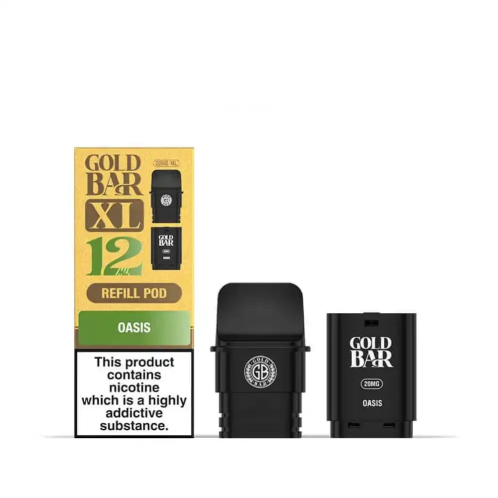  Oasis Gold Bar XL 10k Refill Pods