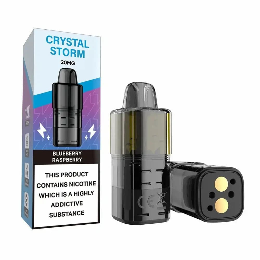  Blueberry Raspberry Crystal Strom Bar 12k Refill Pods