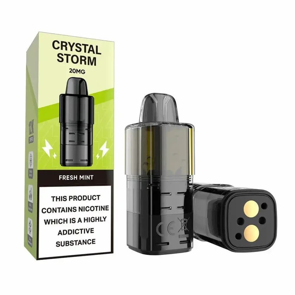  Fresh Mint Crystal Strom Bar 12k Refill Pods