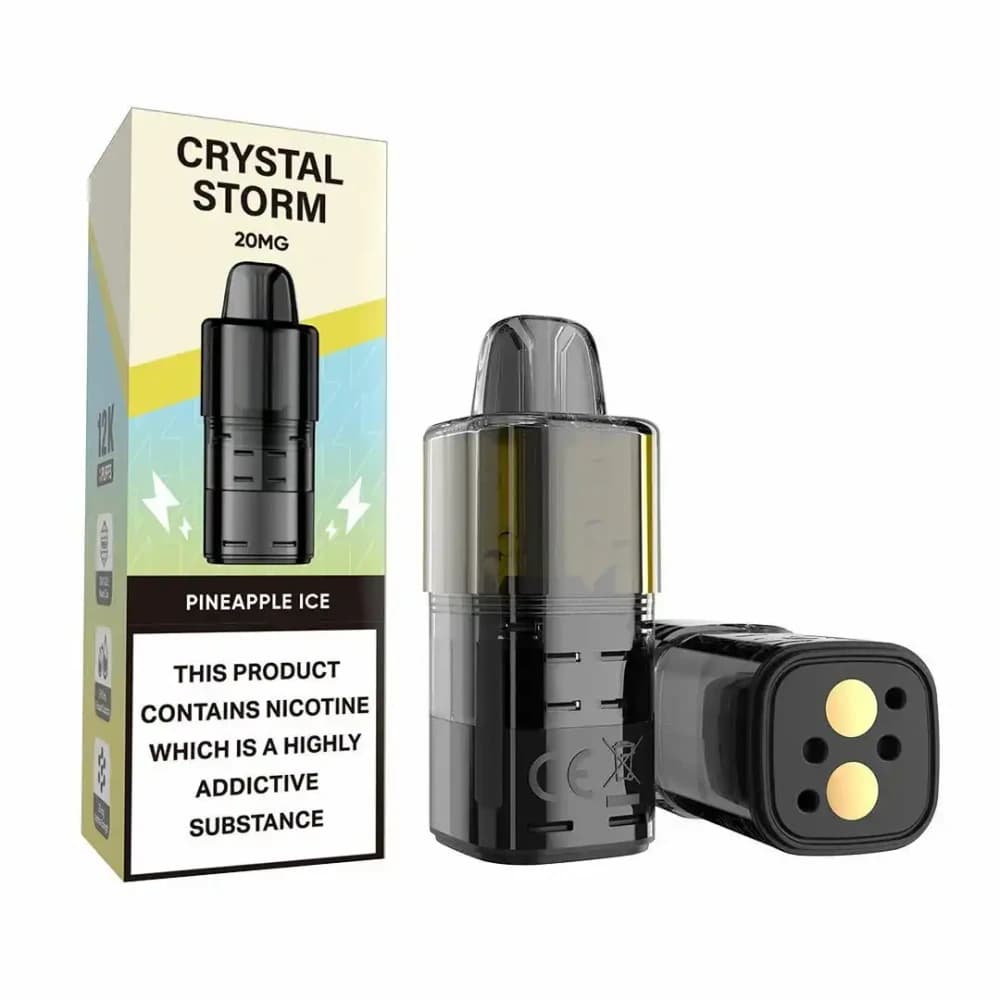  Pineapple Ice Crystal Strom Bar 12k Refill Pods