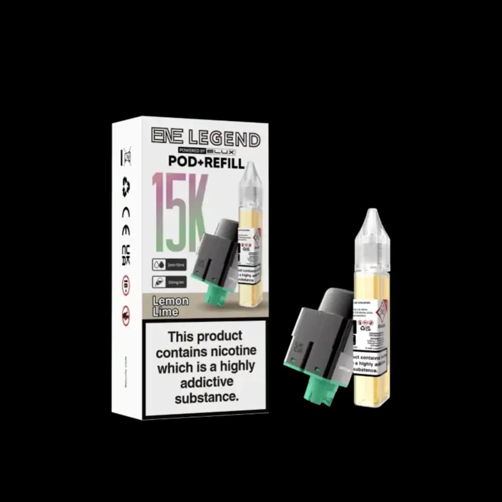  Lemon Lime Elux Ene Legend 15k Refill Pods