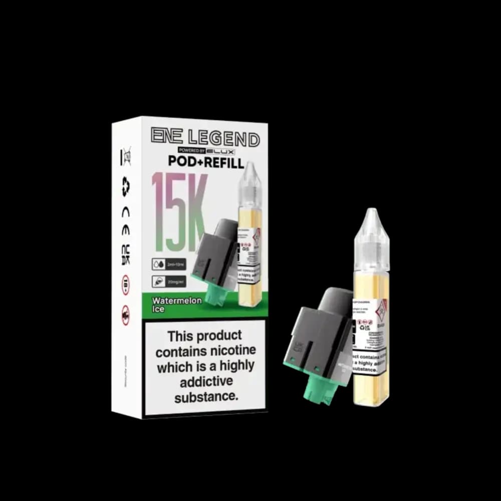  Watermelon Ice Elux Ene Legend 15k Refill Pods