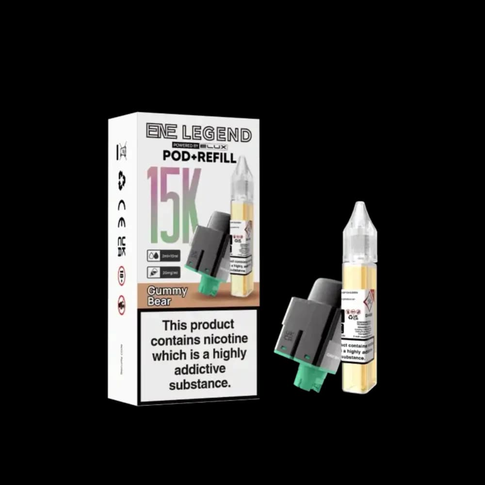  Gummy Bear Elux Ene Legend 15k Refill Pods