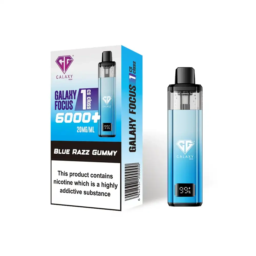 Blue Razz Gummy Crystal Galaxy Focus 6k