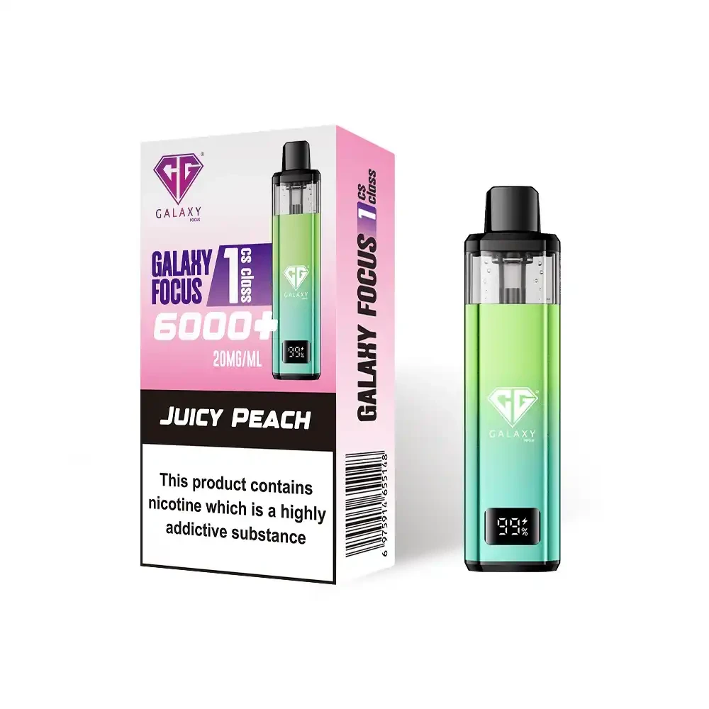  Juicy Peach Crystal Galaxy Focus 6k