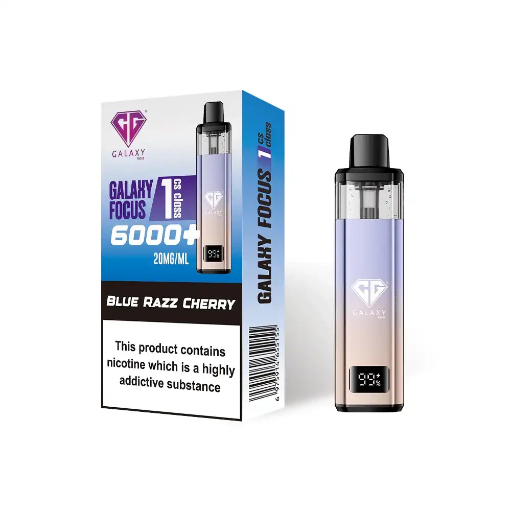  Blue Razz Cherry Crystal Galaxy Focus 6k