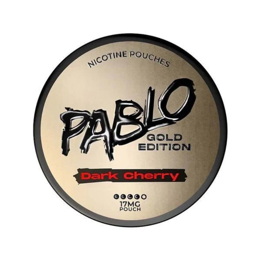  Dark Cherry / 17mg Pablo Nicotine Pouches - Gold Edition