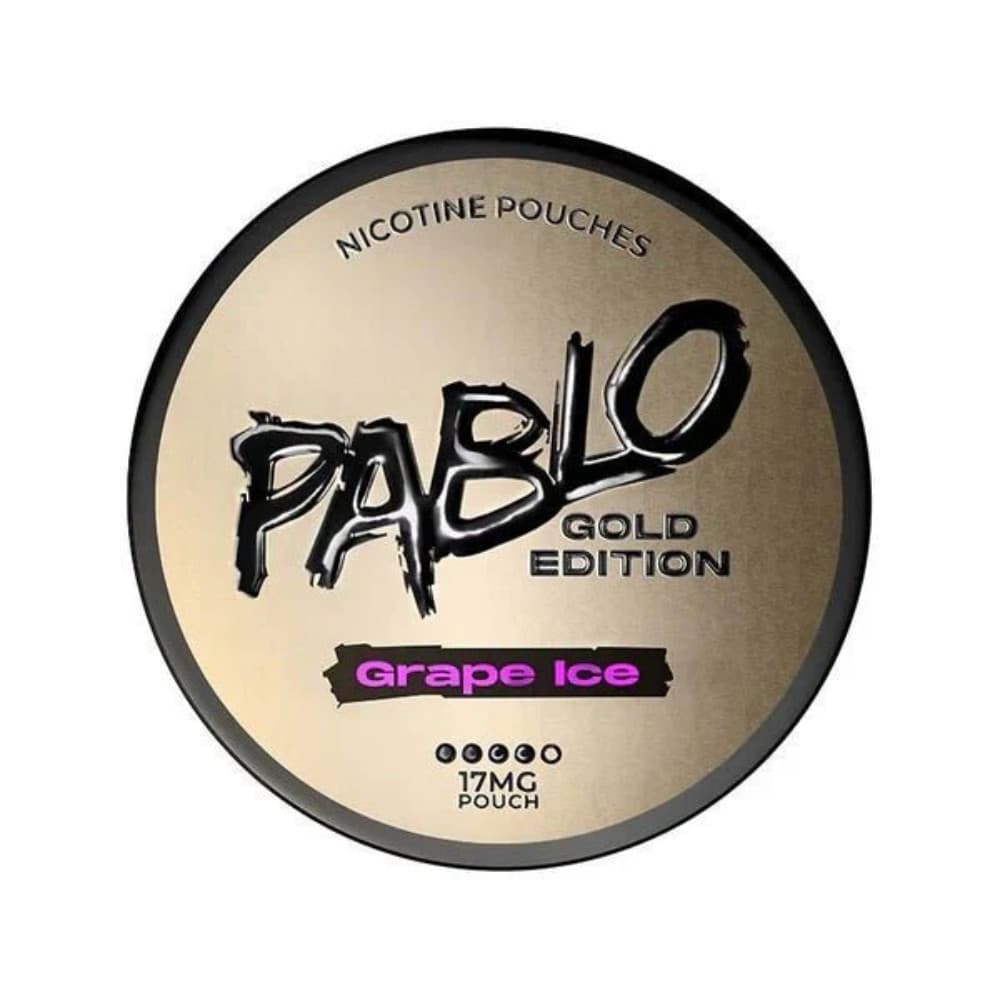 Grape Ice / 17mg Pablo Nicotine Pouches - Gold Edition
