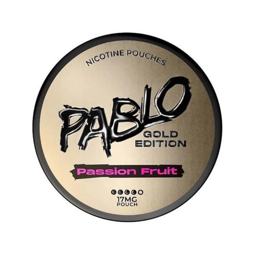  Passion Fruit / 17mg Pablo Nicotine Pouches - Gold Edition