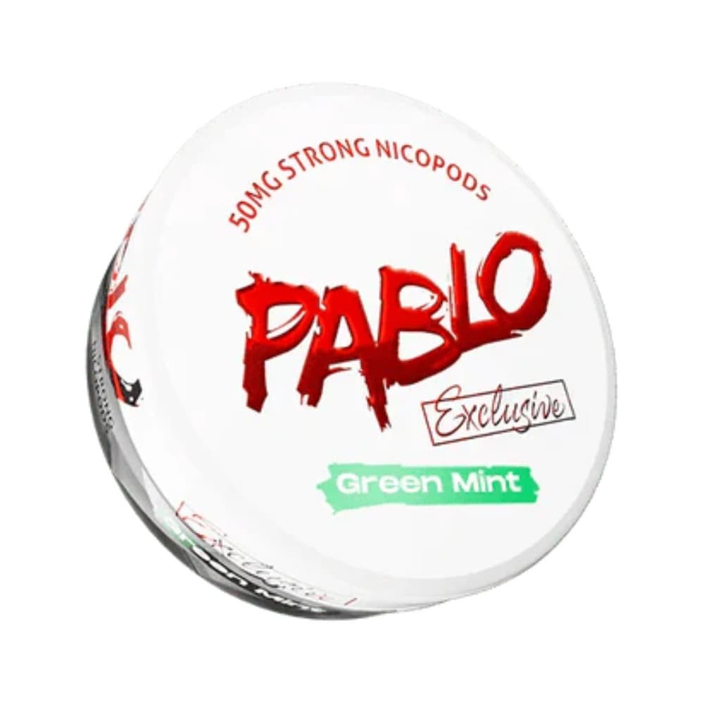  Green Mint / 50mg Pablo Nicotine Pouches
