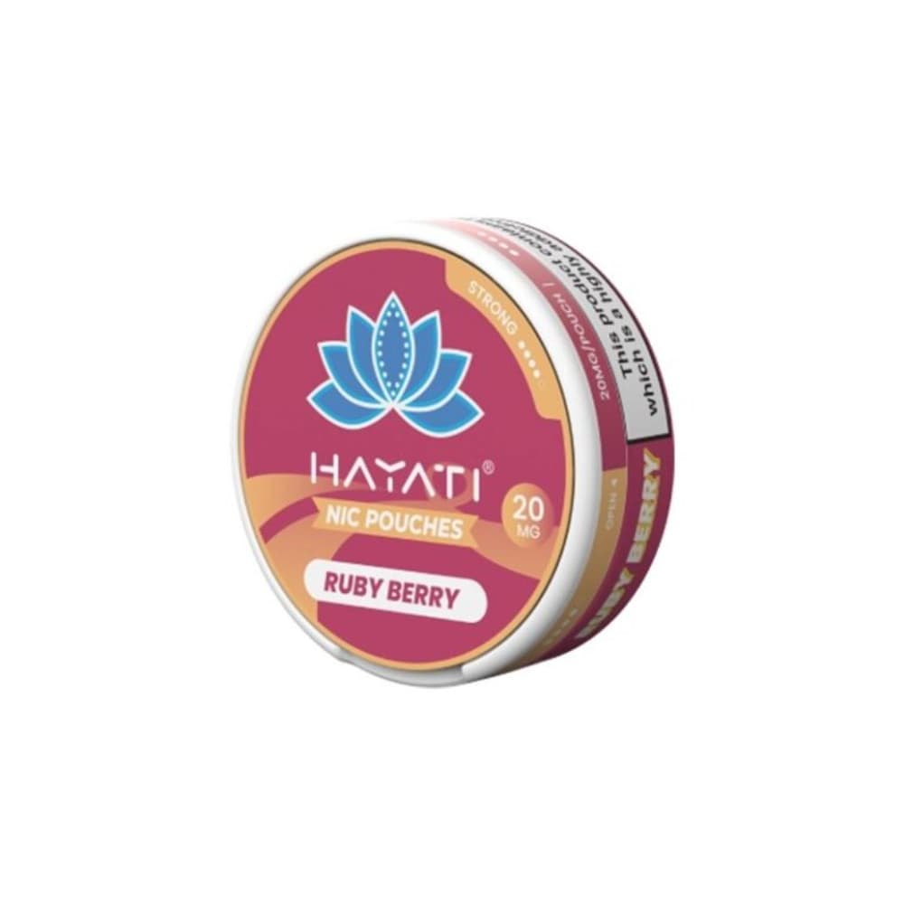 Ruby Berry / 20mg Hayati Nicotine Pouches