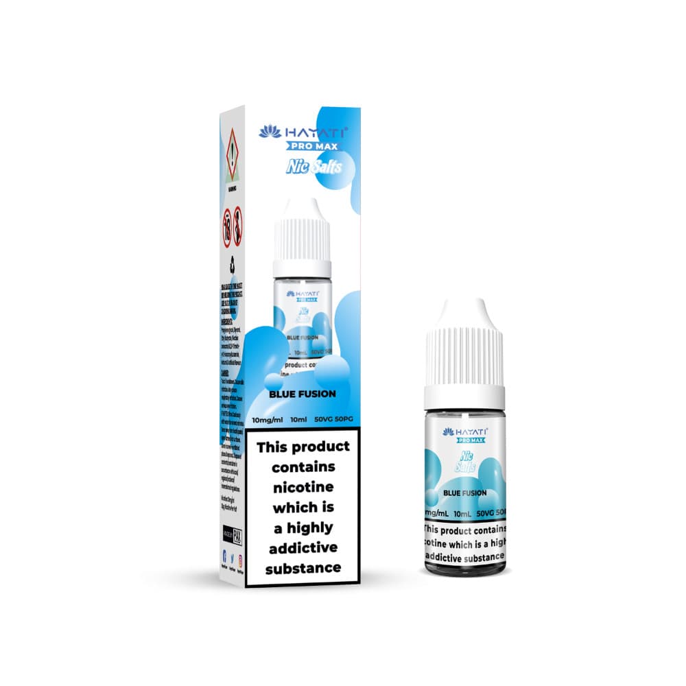  Blue Fusion / 10mg Hayati Pro Max Nic Salts E-Liquids 10ml