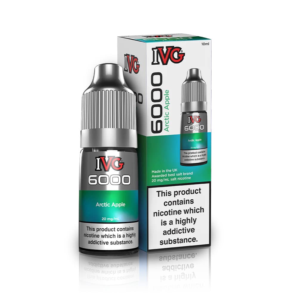  Arctic Apple / 20mg IVG 6000 Nic Salts e liquids 10ml