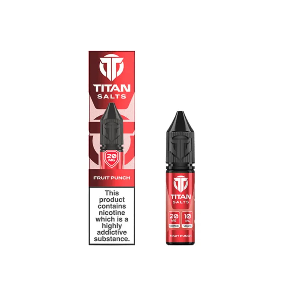  Fruit Punch / 20mg Titan Nic Salts e liquids 10ml