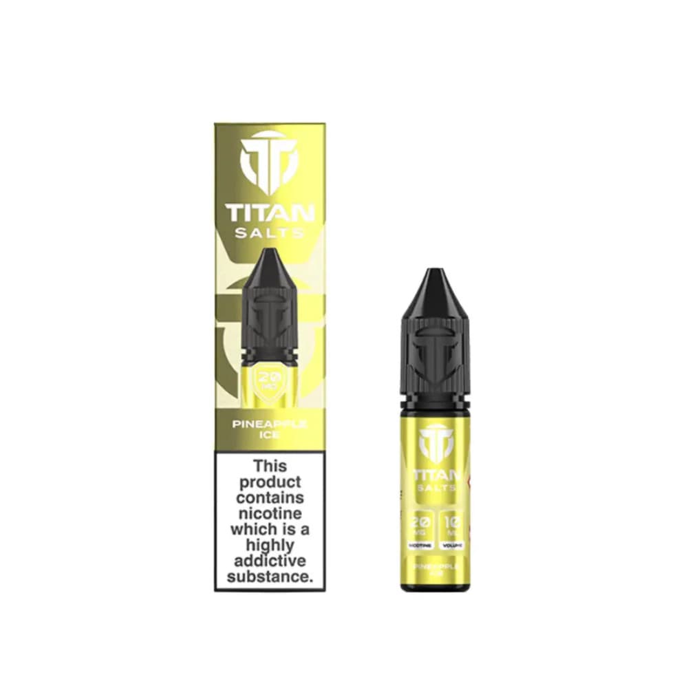  Pineapple Ice / 10mg Titan Nic Salts e liquids 10ml