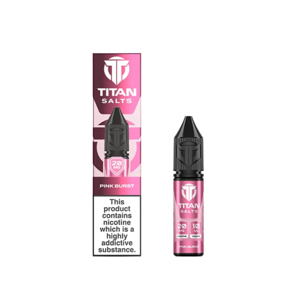  Pink Burst / 20mg Titan Nic Salts e liquids 10ml