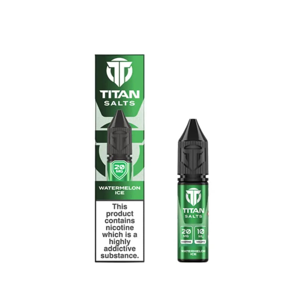  Watermelon Ice / 10mg Titan Nic Salts e liquids 10ml