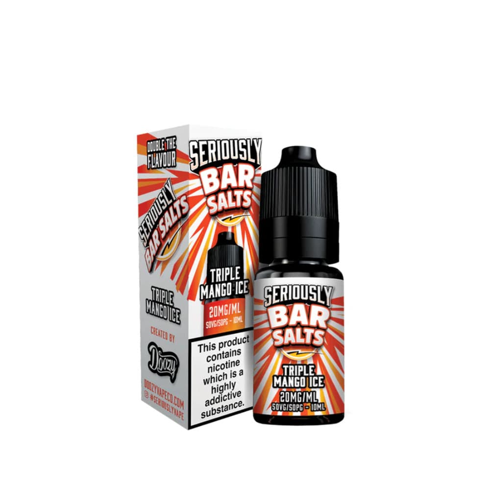  Triple Mango Ice / 10mg Doozy Seriously Bar Salts 10ml e liquids 10ml