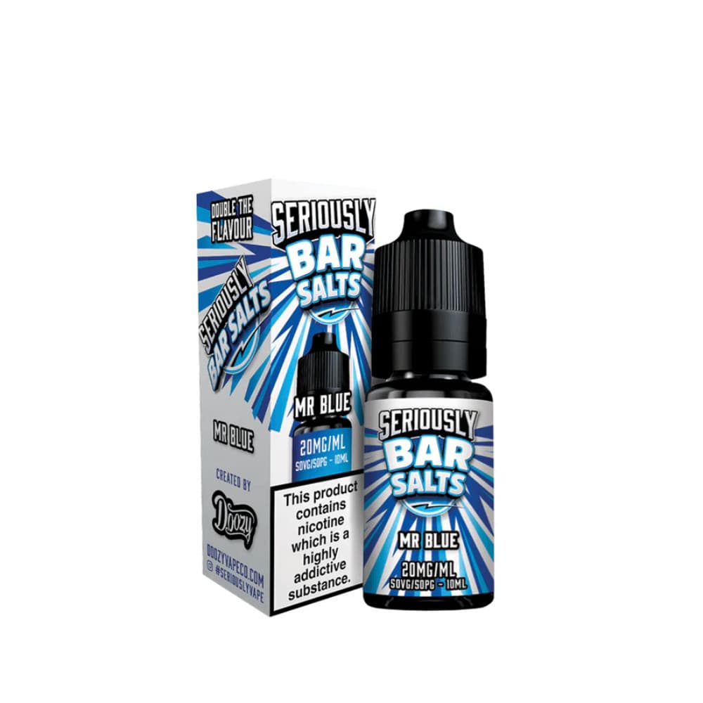  Mr Blue / 10mg Doozy Seriously Bar Salts 10ml e liquids 10ml