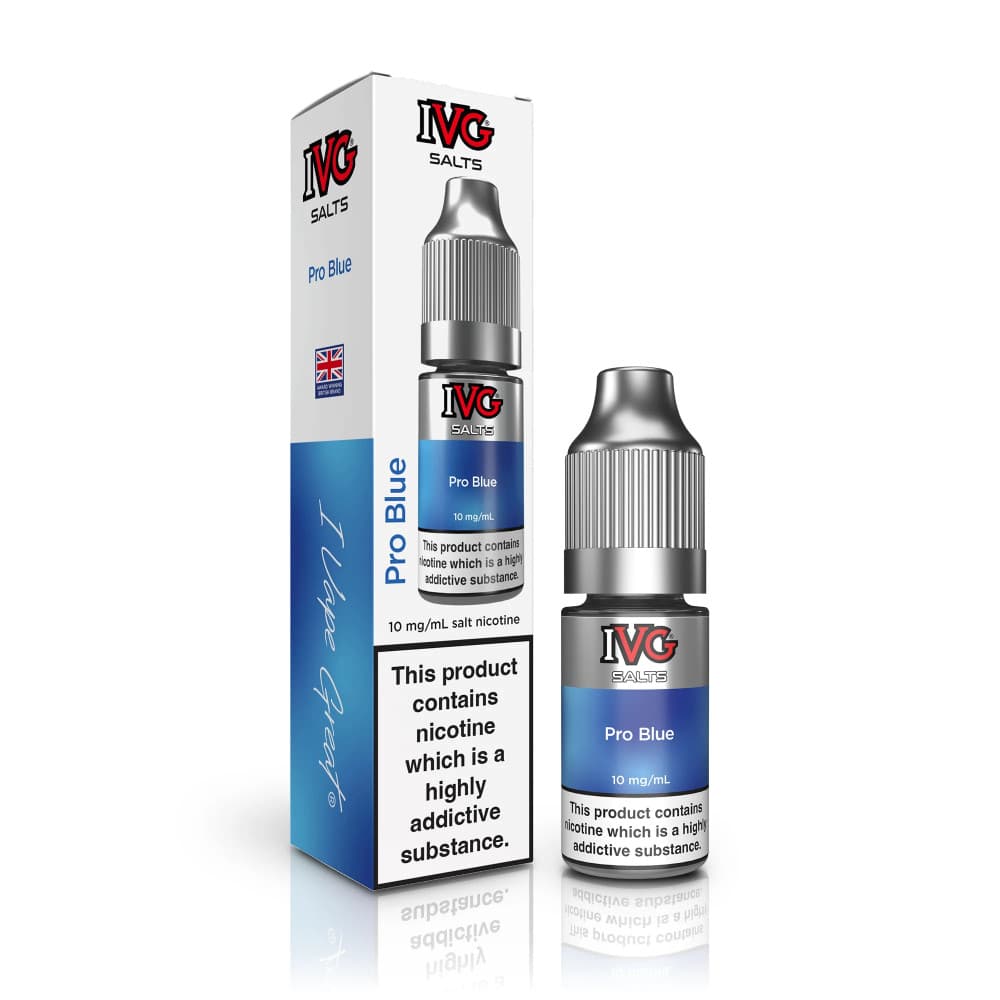  Pro Blue / 10mg IVG Salt e liquids 10ml