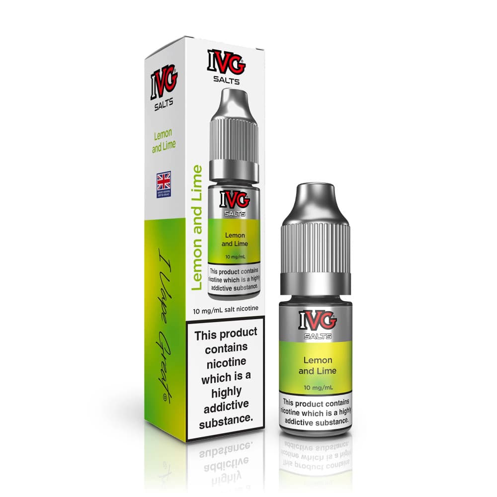  Lemon Lime / 10mg IVG Salt e liquids 10ml