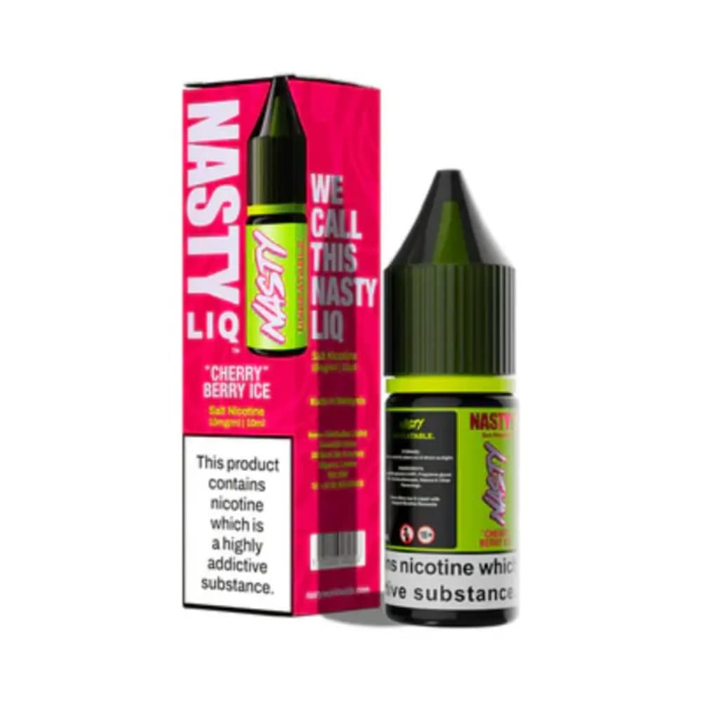  Cherry Berry Ice / 20mg Nasty Liq Nic Salts e liquids 10ml