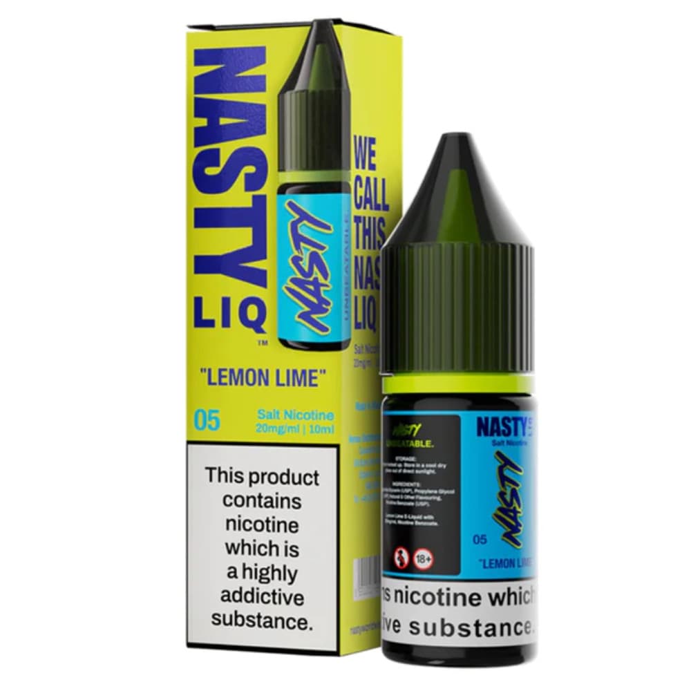  Lemon Lime / 20mg Nasty Liq Nic Salts e liquids 10ml